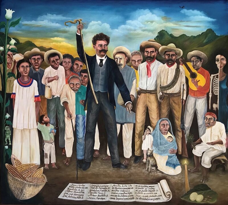 Emiliano Zapata y los líderes de la Revolución Mexicana