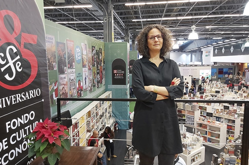 La escritora mexicana Silvia Molina en la FIL de Guadalajara 2019