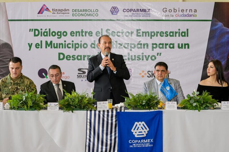 Diálogo entre el sector empresarial y el municipio de Atizapán para un desarrollo inclusivo