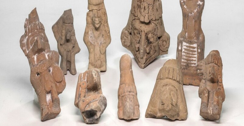 Figuras de barro prehispánicas