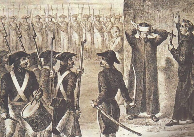 fusilamiento de Torrijos y sus compañeros en Málaga
