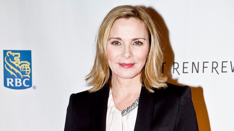 La actriz Geena Davis en la alfombra roja