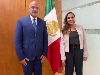 Mara Lezama da seguimiento con la SICT a proyectos prioritarios de infraestructura para Quintana Roo