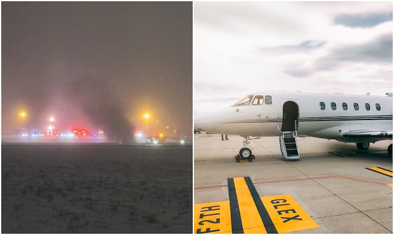 Un jet ejecutivo con ocho personas a bordo se accidentó la noche del domingo en el Aeropuerto Internacional de Bangor, en el noreste de Estados Unidos. El hecho provocó el cierre temporal de la pista, el despliegue de equipos de emergencia y el inicio de una investigación federal, mientras una tormenta de nieve afecta a la región