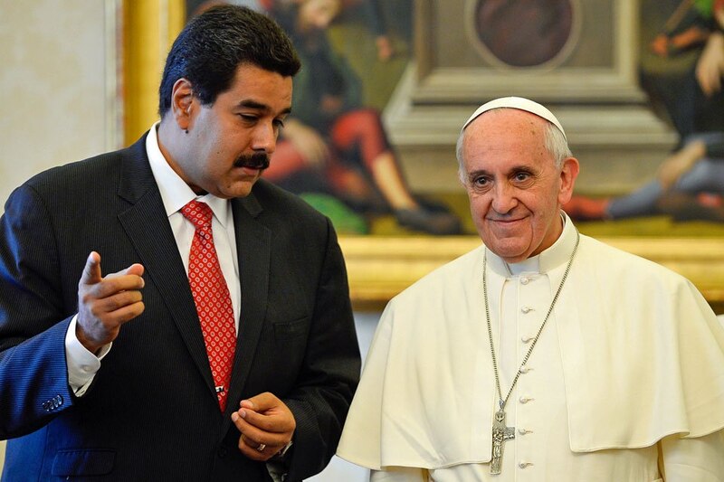 El presidente Nicolás Maduro se reúne con el papa Francisco en el Vaticano