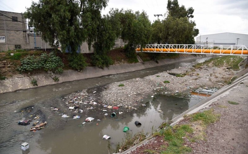 Contaminación del río