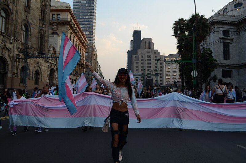 Marcha del Orgullo Transgénero en la Ciudad de México