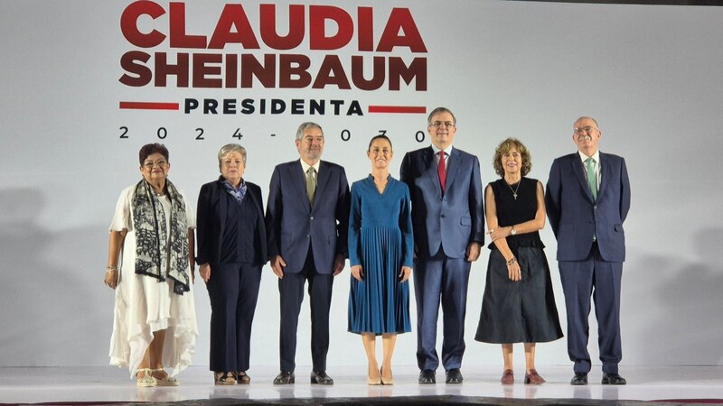 Claudia Sheinbaum y el gabinete de la Ciudad de México