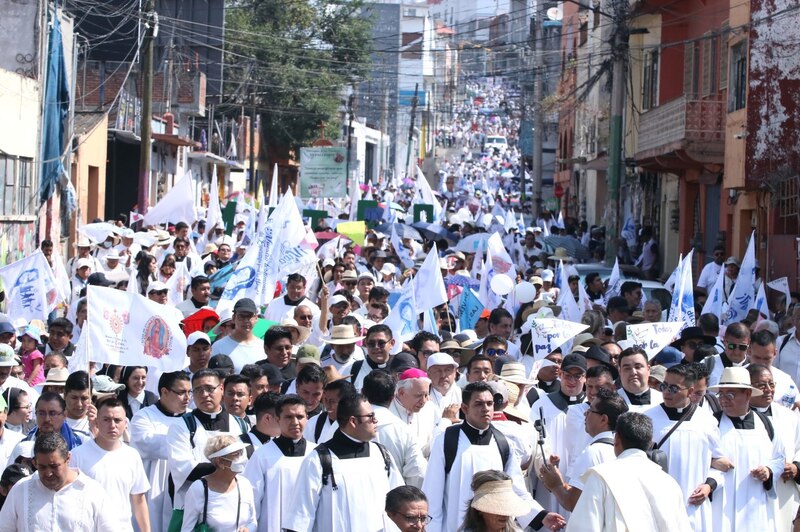 Title: Marcha por la paz en México