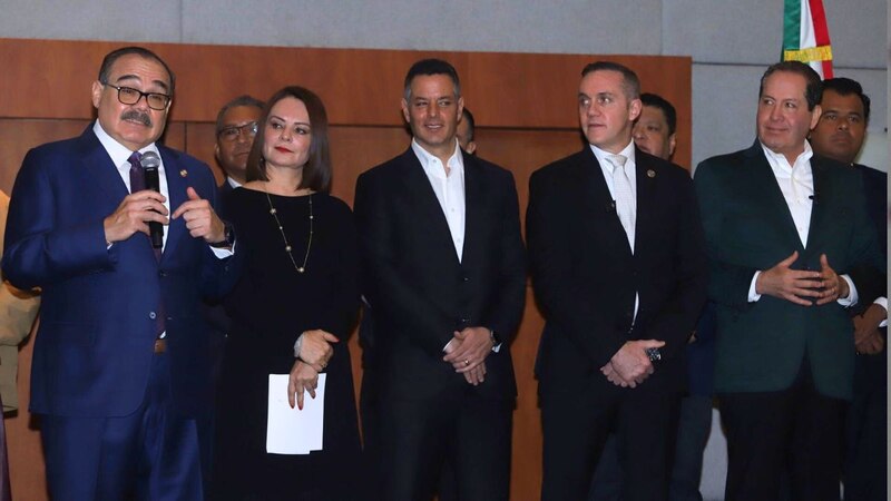 Reunión de políticos mexicanos