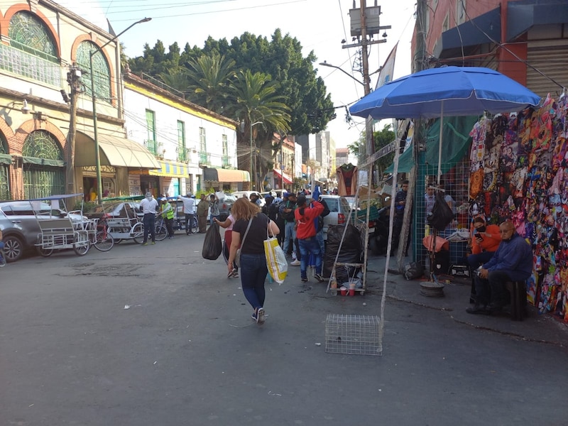 Mercado en la Ciudad de México
