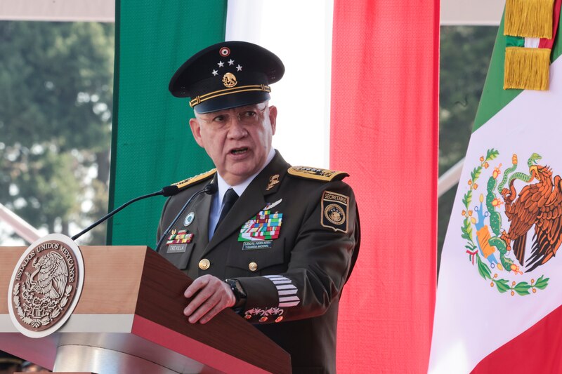 El titular de la Secretaría de la Defensa Nacional, general Ricardo Trevilla Trejo, refrendó el apoyo de las fuerzas armadas a la Presidenta de México, Claudia Sheinbaum