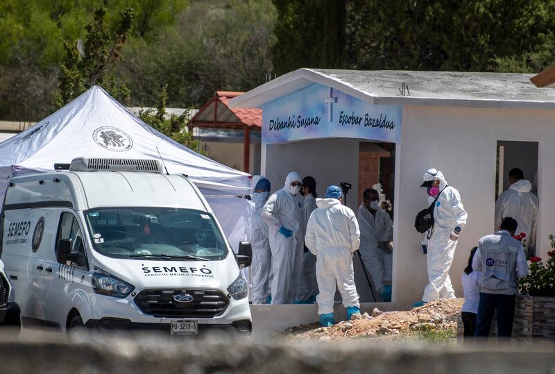 Levantamiento del cuerpo de Debanhi Escobar
