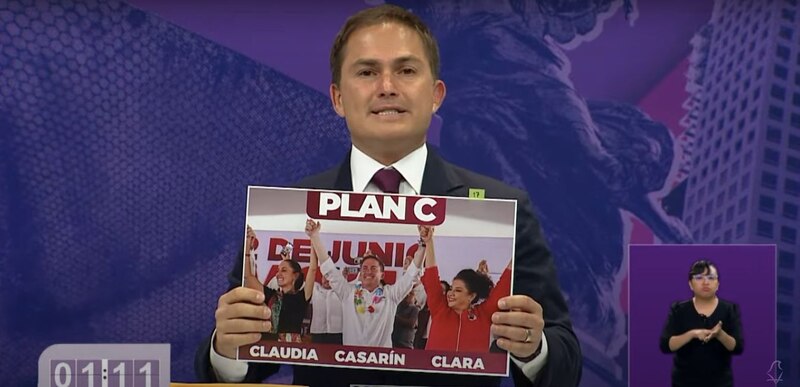 El candidato presidencial Gustavo Petro presenta su plan de gobierno "Plan C"