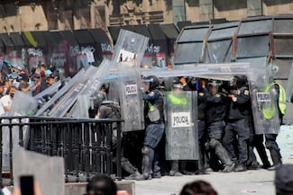 Informan GCDMX y SSC saldos de marcha Gen Z; van 7 detenidos al Reclusorio Norte
