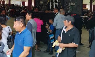 Tabasco: presuntos integrantes de La Barredora revientan asamblea de México Tiene Vida 