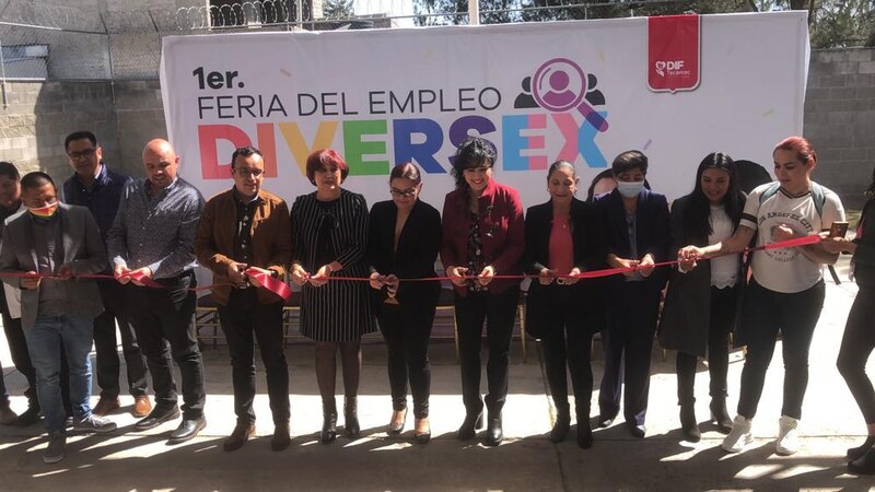 Inauguración de la 1a Feria del Empleo DiverSex