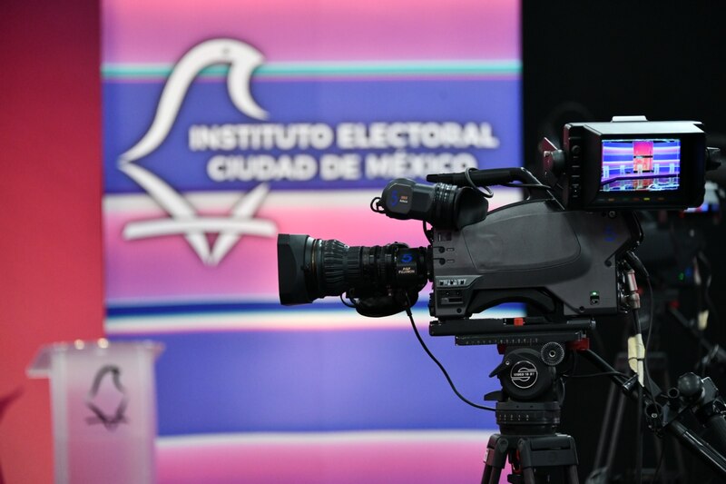 Cámaras de video en el Instituto Electoral de la Ciudad de México