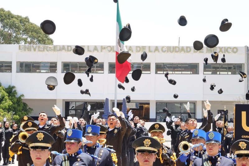 Graduación de la Policía de la Ciudad de México
