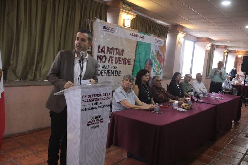 Ulises Mejía Haro en Zacatecas.