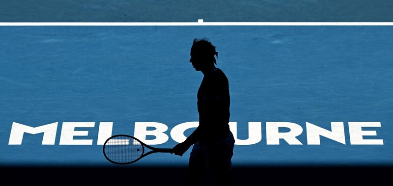 El tenista Daniil Medvedev durante el Abierto de Australia 2022