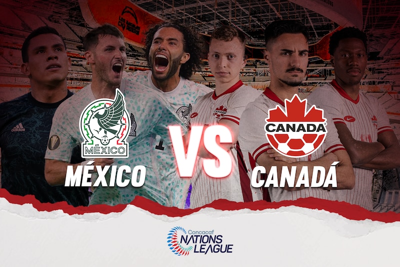México vs Canadá | Concacaf Nations League. Horario, canal, TV, transmisión, cómo y dónde ver en vivo el partido.