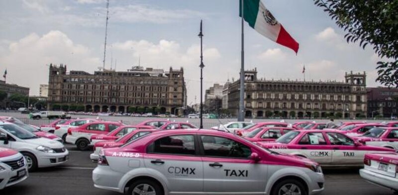 ¡Taxis rosas en la Ciudad de México!