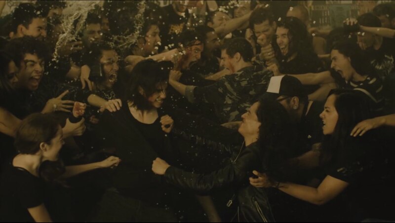 Pelea en un concierto