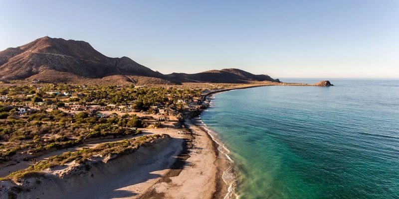 Una playa hermosa en México