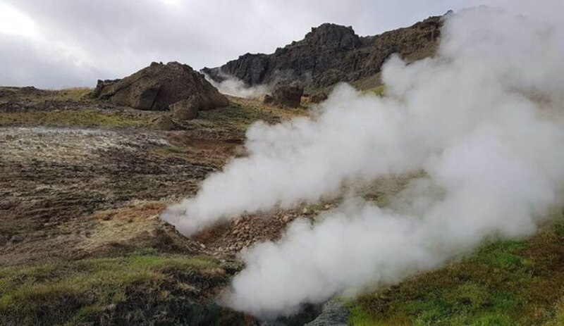 Fumarolas en Islandia