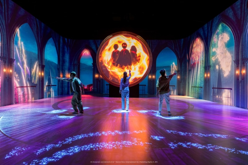 La experiencia Harry Potter: Visions of Magic se encuentra en La Gran Carpa Santa Fe