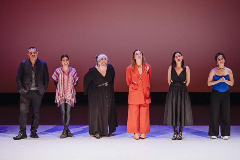 Elenco de la obra de teatro "La casa de Bernarda Alba"