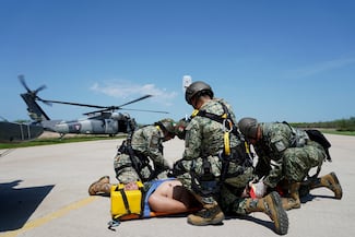 La Fuerza Aérea en Sinaloa, el grado máximo de integración aire-tierra en favor de la seguridad y la atención a emergencias