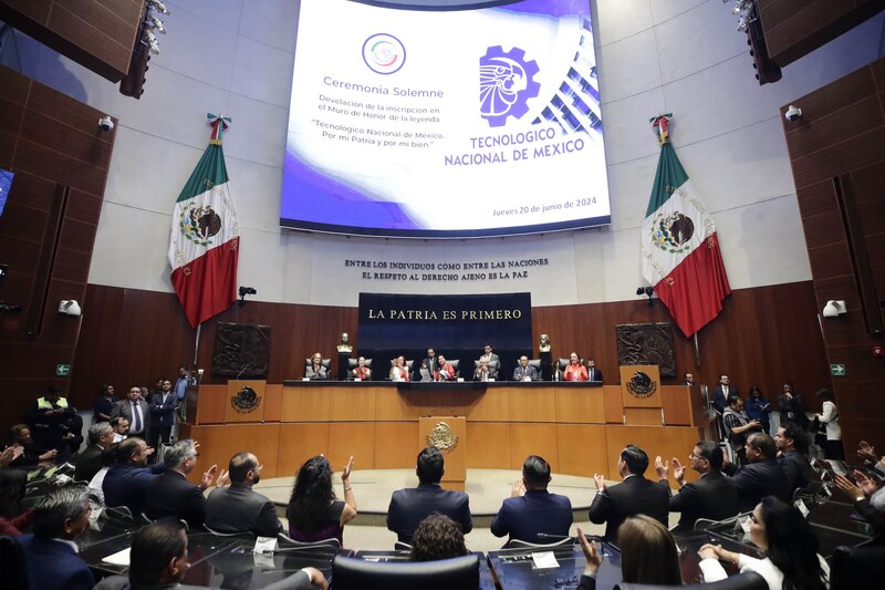 Ceremonia solemne en el Tecnológico Nacional de México