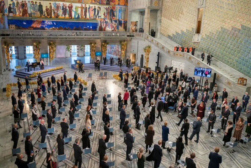 Ceremonia de entrega del Premio Nobel