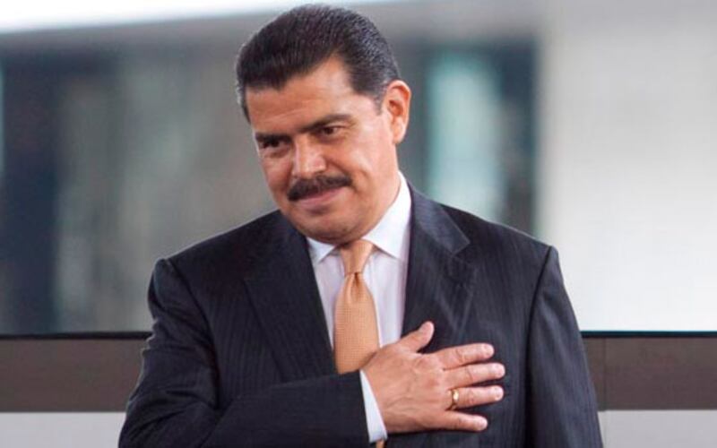 El presidente de México, Enrique Peña Nieto, durante una ceremonia oficial.