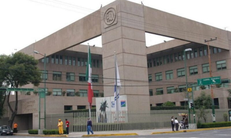 Edificio sede del PAN en la Ciudad de México