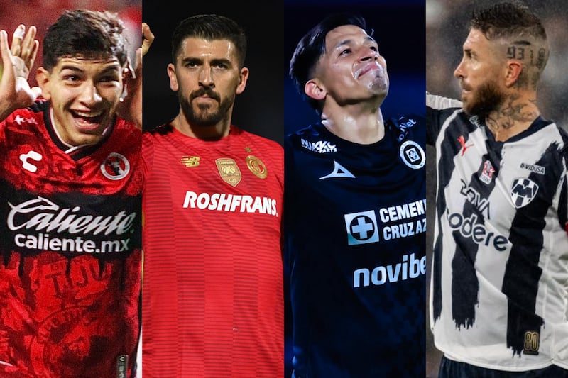 Tijuana, Toluca y Monterrey consiguieron ventaja en los partidos de ida, mientras que el empate favorece a Cruz Azul por su posición en la tabla general.