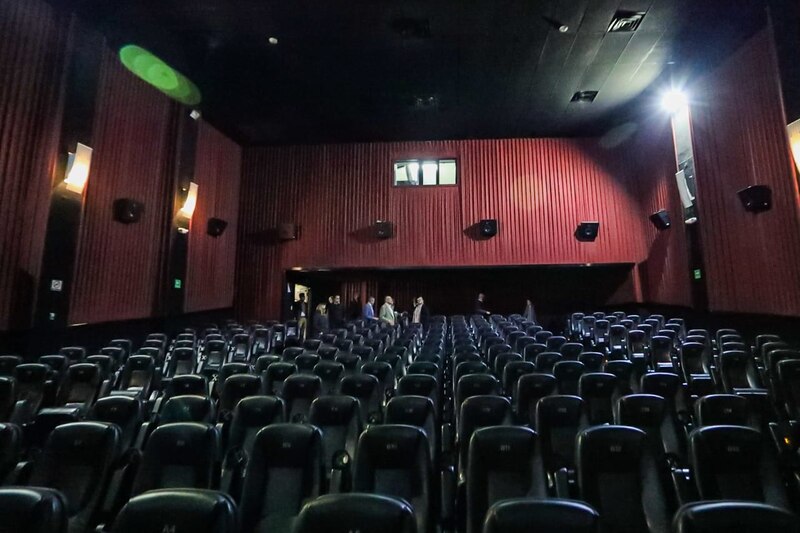 butacas de cine vacías