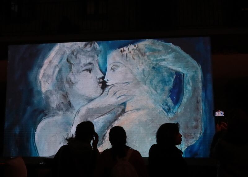 El beso de Klimt