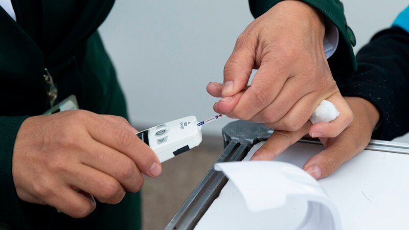 Control de glucosa en sangre