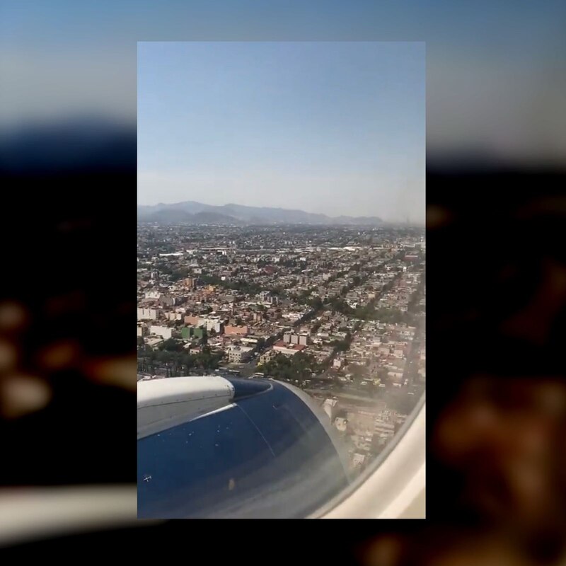 Ciudad de México desde el aire