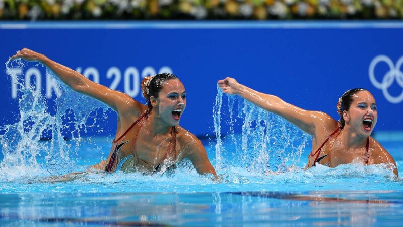 Nadadoras sincronizadas españolas en los Juegos Olímpicos de Tokio 2020
