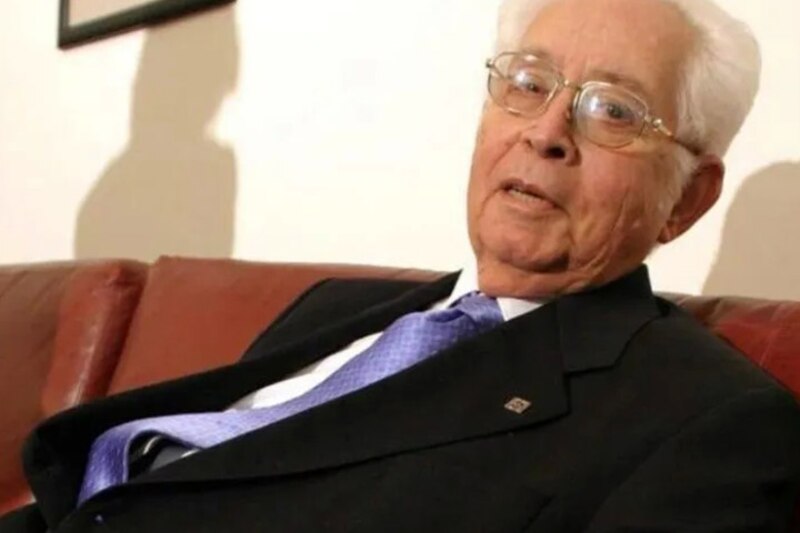 El expresidente colombiano Belisario Betancur