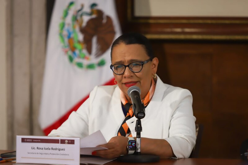 Rosa Icela Rodríguez, Secretaria de Seguridad y Protección Ciudadana