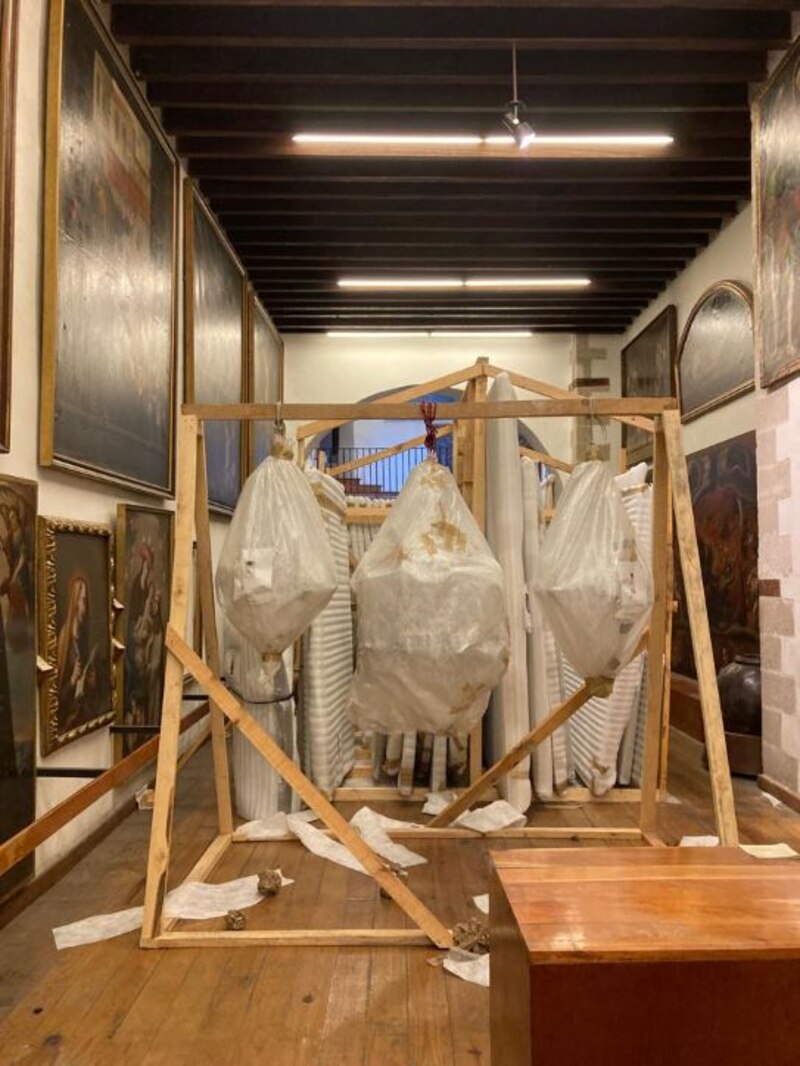 Empaque y traslado de obras de arte