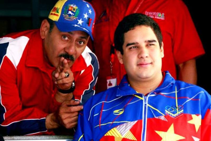 Rafael Lacava y Nicolás Maduro