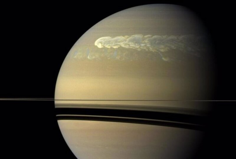 Una vista de Saturno desde la misión Cassini-Huygens