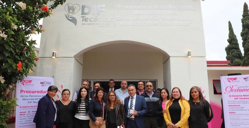 Title: DIF Tecámac inaugura Centro de Atención Temporal para Adultos Mayores