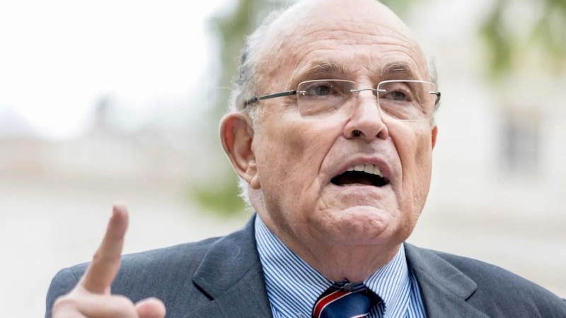 Rudy Giuliani, exalcalde de Nueva York y abogado de Donald Trump